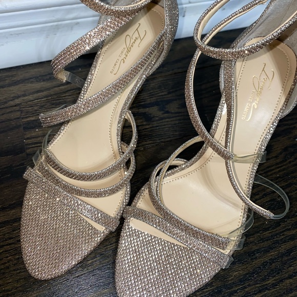 Silver & Rose Gold Vince Camuto Heels - Picture 4 of 5